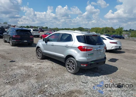 2019 Ford Ecosport Titanium z USA, uszkodzony, nr VIN MAJ6S3KL6KC252596